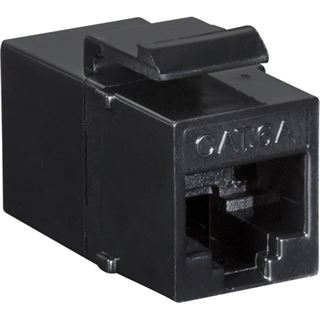 Logilink Keystone Modular Verbinder RJ45 Buchsen Cat6A schw