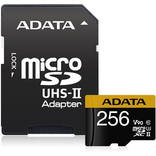 128GB ADATA MicroSD Card SDXC (UHS-II Class 10) m.Adapt