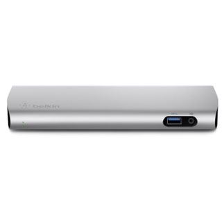 Belkin Thunderbolt 3 Express Dock HD + 0,5m Kabel, silber