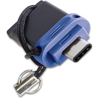 64 GB Verbatim Dual Drive blau/schwarz USB 3.0