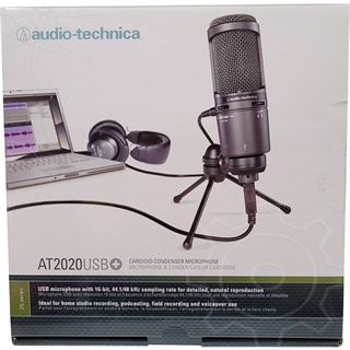 Audio-Technica AT2020 USB+ Kondensator Mikrofon - schwarz