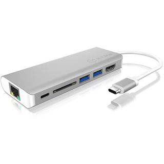 Icy Box Dockingstation IcyBox Notebook USB C -> USB3.0, HDM,
