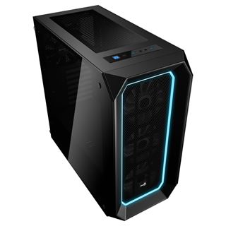 AeroCool P7-C0 Pro mit Sichtfenster Midi Tower ohne Netzteil schwarz