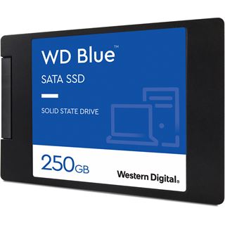 250GB WD Blue 2.5" (6.4cm) SATA 6Gb/s 3D-NAND TLC (WDS250G2B0A)