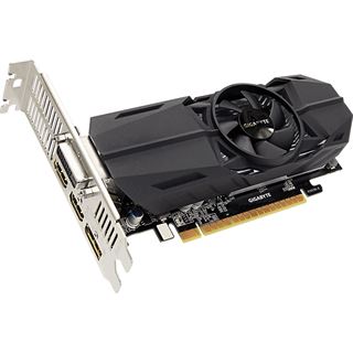 2GB Gigabyte GeForce GTX 1050 Low Profile Aktiv PCIe 3.0 x16 (Retail)