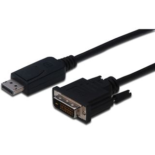 Digitus DisplayPort Adapterkab.DP-DVI, St/St 1,1a 2,0m 24+1