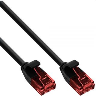 (&euro;13,00*/1m) 0.30m InLine Cat. 6 Patchkabel U/UTP RJ45 Stecker