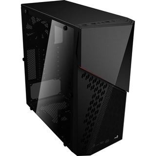 AeroCool CyberX Advance mit Sichtfenster Midi Tower ohne Netzteil