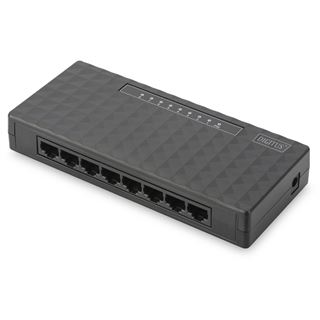 Digitus Gigabit Desktop Switch, 8-Port, 10/100/1000Mbps RJ45