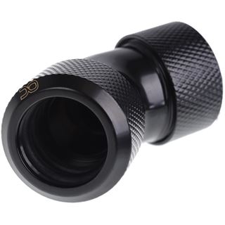 Alphacool Eiszapfen 16mm HardTube Anschraubt&uuml;lle 45&deg;