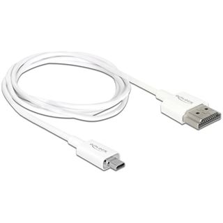 (&euro;12,90*/1m) 1.00m Delock HDMI2.0 Anschlusskabel Ethernet HDMI
