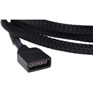 Phobya RGB 4pol Verl&auml;ngerung 150cm - Schwarz