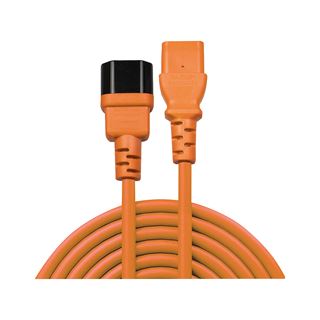 (&euro;6,90*/1m) 1.00m Lindy IEC Verl&auml;ngerungskabel IEC-Stecker