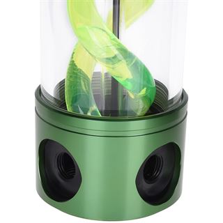Alphacool Eisbecher Helix 250mm Ausgleichsbehälter grün