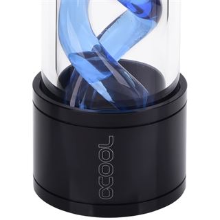 Alphacool Eisbecher Helix Light 250mm Ausgleichsbehälter blau