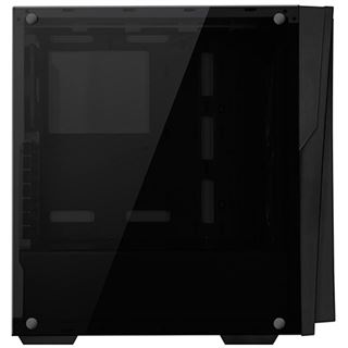 Silverstone Redline RL 06 GP LED rot mit Sichtfenster Midi Tower ohne