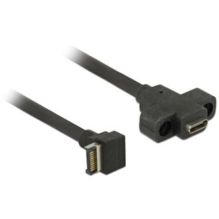 0.45m Delock USB3.1 Gen2 Anschlusskabel Super-Speed USB Key A Stecker