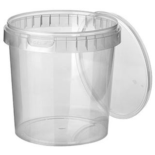 PAPSTAR Feinkost-Becher, rund, 770 ml, transparent