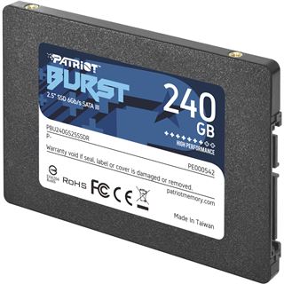 240GB Patriot Burst 2.5" (6.4cm) SATA 6Gb/s (PBU240GS25SSDR)