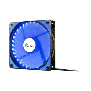 Inter-Tech L-12025 120x120x25mm 1200 U/min 20 dB(A) schwarz/blau