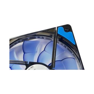 Inter-Tech L-12025 120x120x25mm 1200 U/min 20 dB(A) schwarz/blau