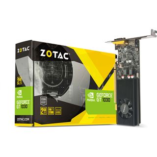 2GB ZOTAC GeForce GT 1030 LP Aktiv PCIe 3.0 x16 (Retail)