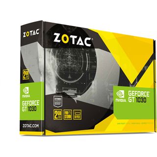 2GB ZOTAC GeForce GT 1030 LP Aktiv PCIe 3.0 x16 (Retail)