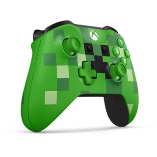 Microsoft XBox One Wireless Controller Minecraft grün