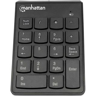 Manhattan Numpad USB schwarz (kabellos)