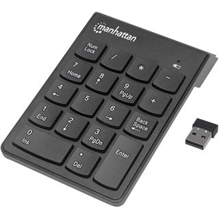 Manhattan Numpad USB schwarz (kabellos)