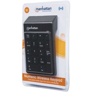 Manhattan Numpad USB schwarz (kabellos)
