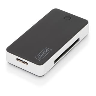 Digitus Card Reader USB3.0, schwarz/silber, gängige Karten