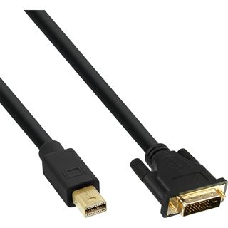 (&euro;4,30*/1m) 3.00m InLine miniDisplayport Adapterkabel Mini