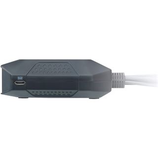 ATEN Technology CS22DP 2-Port USB DisplayPort Kabel KVM-Switch mit