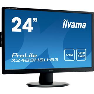 23,8" (60,47cm) iiyama ProLite X2483HSU-B3 schwarz 1920x1080