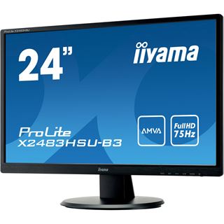 23,8" (60,47cm) iiyama ProLite X2483HSU-B3 schwarz 1920x1080