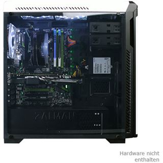 Zalman Z9 NEO Plus mit Sichtfenster Midi Tower ohne Netzteil weiss