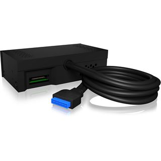 Icy Box 5.25" Multi Cardreader + USB Hub