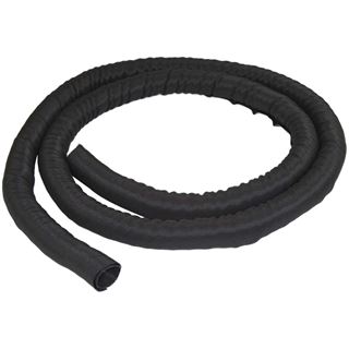(€8,45*/1m) Startech 2.00m Kabelschlauch 25mm Schwarz flexibel