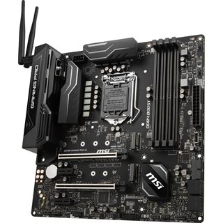 MSI Z370M GAMING PRO AC Intel Z370 Dual Channel DDR4 mATX Retail