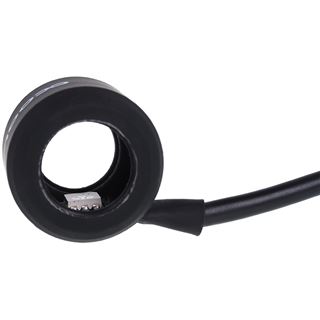 Alphacool Aurora HardTube LED Ring 13mm - RGB tiefschwarz