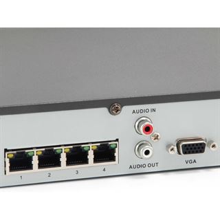 LevelOne 4CH NVR 4-PORT POE IEEE 802.3A