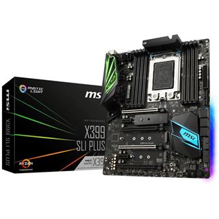 MSI X399 SLI PLUS AMD X399 So.TR4 Quad Channel DDR4 ATX Retail