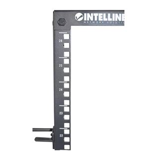 Intellinet 19" 4-Pfosten Laborgestell 48HE Flatpack schwarz