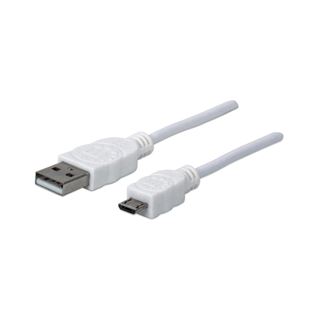 (€2,17*/1m) 1.80m Manhattan USB2.0 Anschlusskabel Hi-Speed USB A