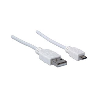 (€2,17*/1m) 1.80m Manhattan USB2.0 Anschlusskabel Hi-Speed USB A