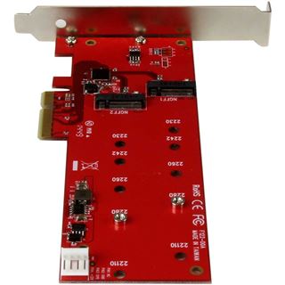 Startech 2X M.2 SSD CONTROLLER - PCIE