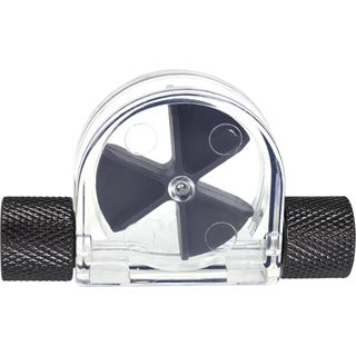 Alphacool Eisfluegel Durchflussanzeiger G1/4 IG - Acryl schwarz