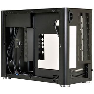 Lian Li PC-Q38WA mit Sichtfenster Mini-ITX ohne Netzteil schwarz