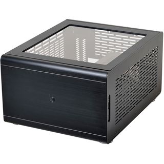 Lian Li PC-Q38WA mit Sichtfenster Mini-ITX ohne Netzteil schwarz